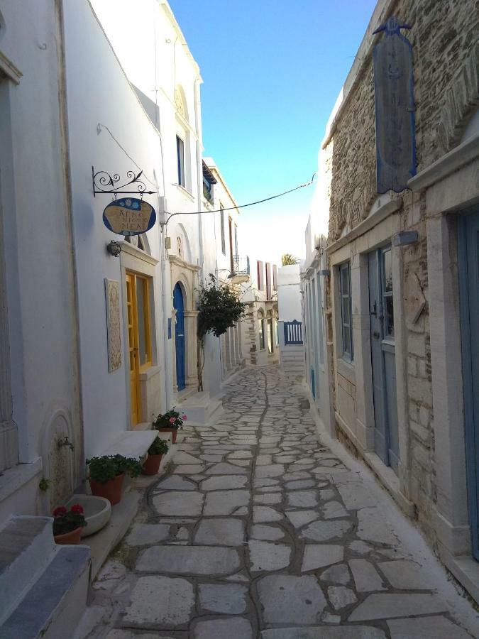 Kalloni  70M2 Neoclassic Villa, Excellent Location Great View Last House Of Village מראה חיצוני תמונה