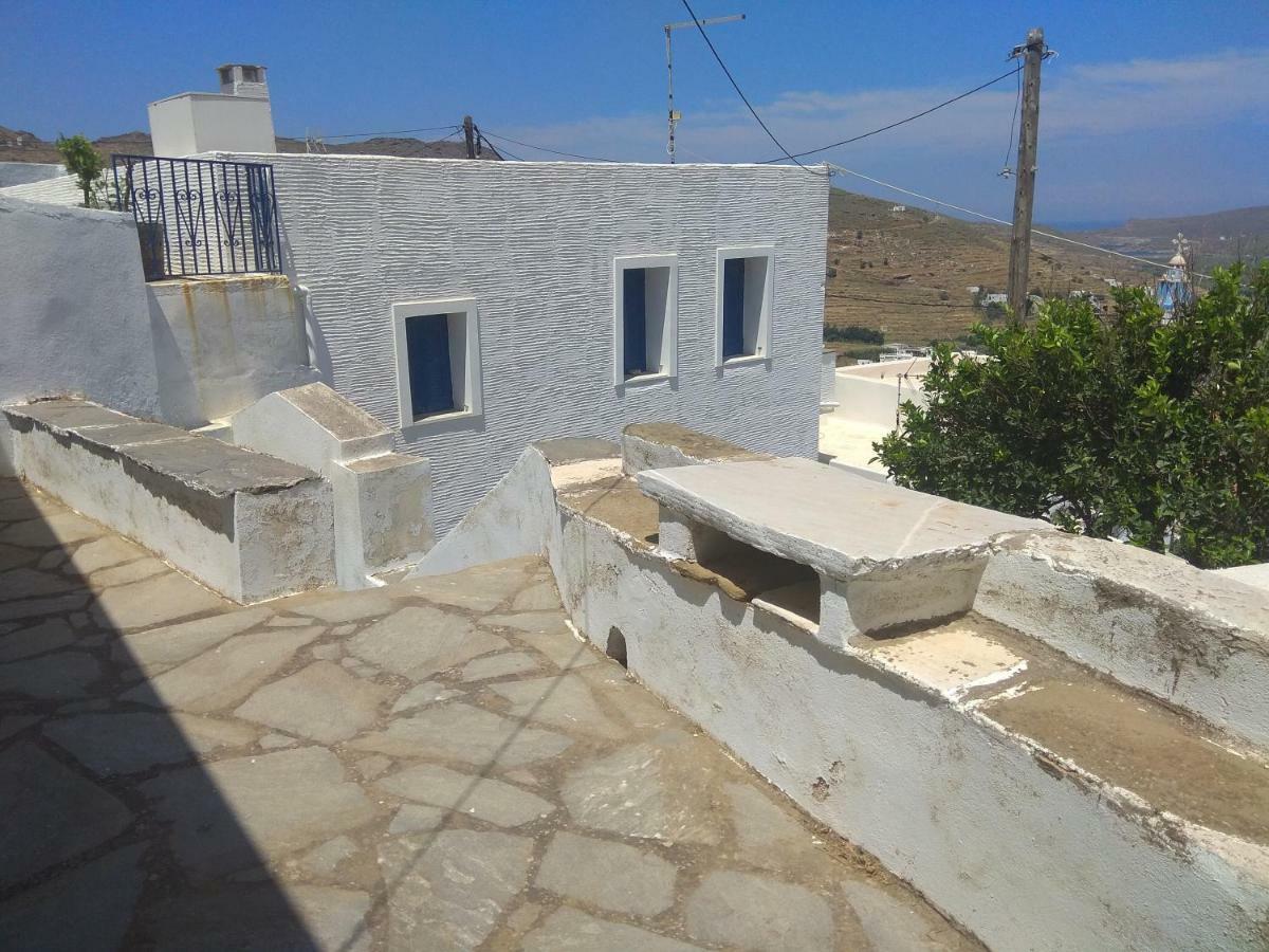 Kalloni  70M2 Neoclassic Villa, Excellent Location Great View Last House Of Village מראה חיצוני תמונה